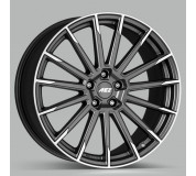 AEZ Atlanta titan 7,5x17 5x100 ET51 grafitový matný lak/leštěná čelní plocha