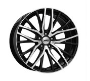 AEZ Panama dark 8,5x19 5x112 ET29 šedostříbrný lak/leštěná čelní plocha