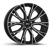 AEZ Toronto dark 7,5x18 5x112 ET51 černý lak/leštěná čelní plocha
