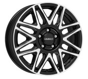 DEZENT KH dark 7x17 5x112 ET51 černý lak/leštěná čelní plocha
