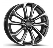 DEZENT KS dark 7,5x18 5x114,3 ET45 šedostříbrný lak/leštěná čelní plocha