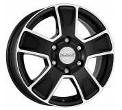DEZENT Van dark 6,5x16 5x130 ET68 černý lak/leštěná čelní plocha