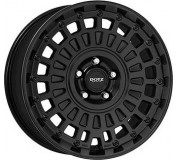 DOTZ 4X4 Talara black 8x17 5x120 ET45 černý matný lak