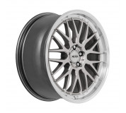 DOTZ Bilbao blaze 7x17 4x98 ET35 Silver/polished lip