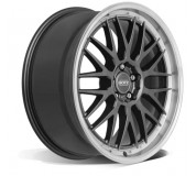 DOTZ Bilbao dark 7x17 4x98 ET35 Gunmetal/polished lip