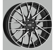 DOTZ Fuji dark 7,5x18 4x108 ET45 černý lak/leštěná čelní plocha