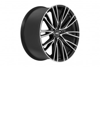 AEZ Seattle dark 9,5x22 5x108 ET36 černý lak/leštěná čelní plocha