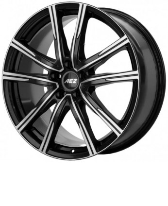 AEZ Montreal dark 7x18 5x100 ET51 černý lak/leštěná čelní plocha