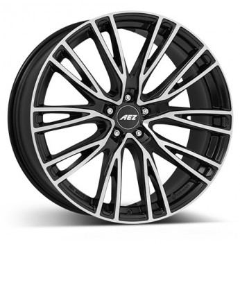 AEZ Seattle dark 9x21 5x112 ET24 černý lak/leštěná čelní plocha