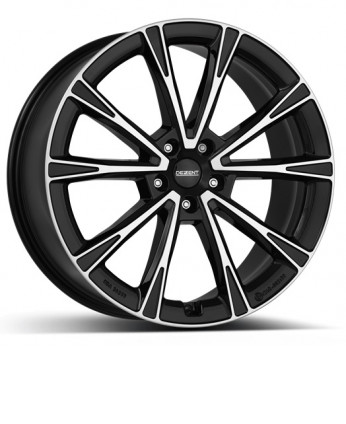 DEZENT AR dark 7x18 5x114,3 ET34 černý lak/leštěná čelní plocha