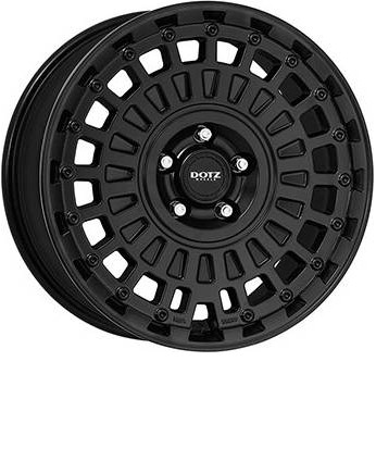 DOTZ 4X4 Talara black 8x18 6x139,7 ET44 černý matný lak