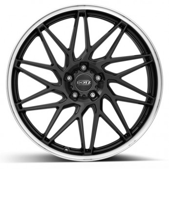 DOTZ Tanaka dark 10x21 5x120 ET40 Gunmetal/polished lip