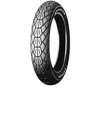 Dunlop F20  WLT - bíle konturovaný nápis 110/90 R18 61V
