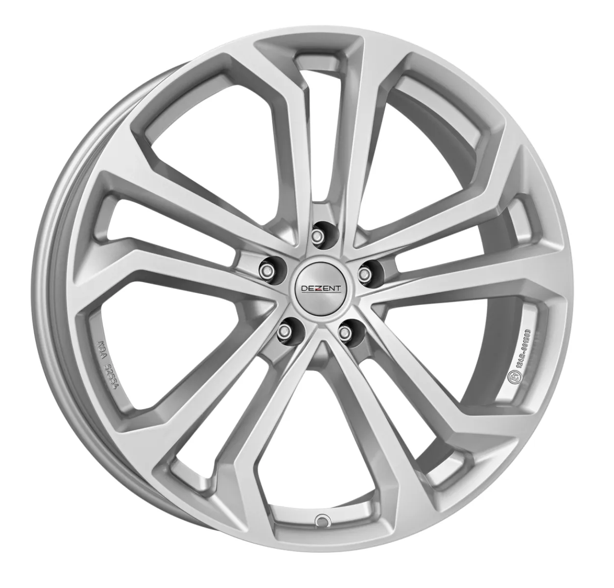 DEZENT TA silver 7x18 5x114,3 ET38 Silver