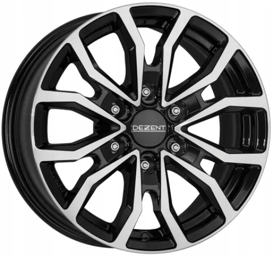 DEZENT KC dark 7,5x19 6x130 ET45 černý lak/leštěná čelní plocha