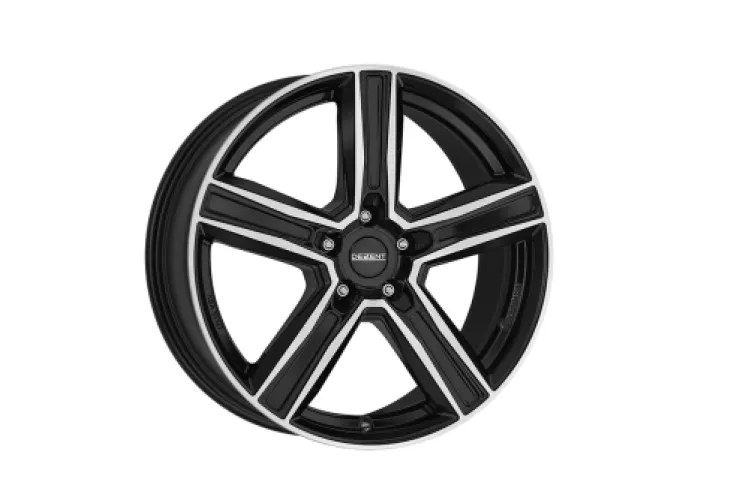 DEZENT KG dark 8x20 5x112 ET41 černý lak/leštěná čelní plocha