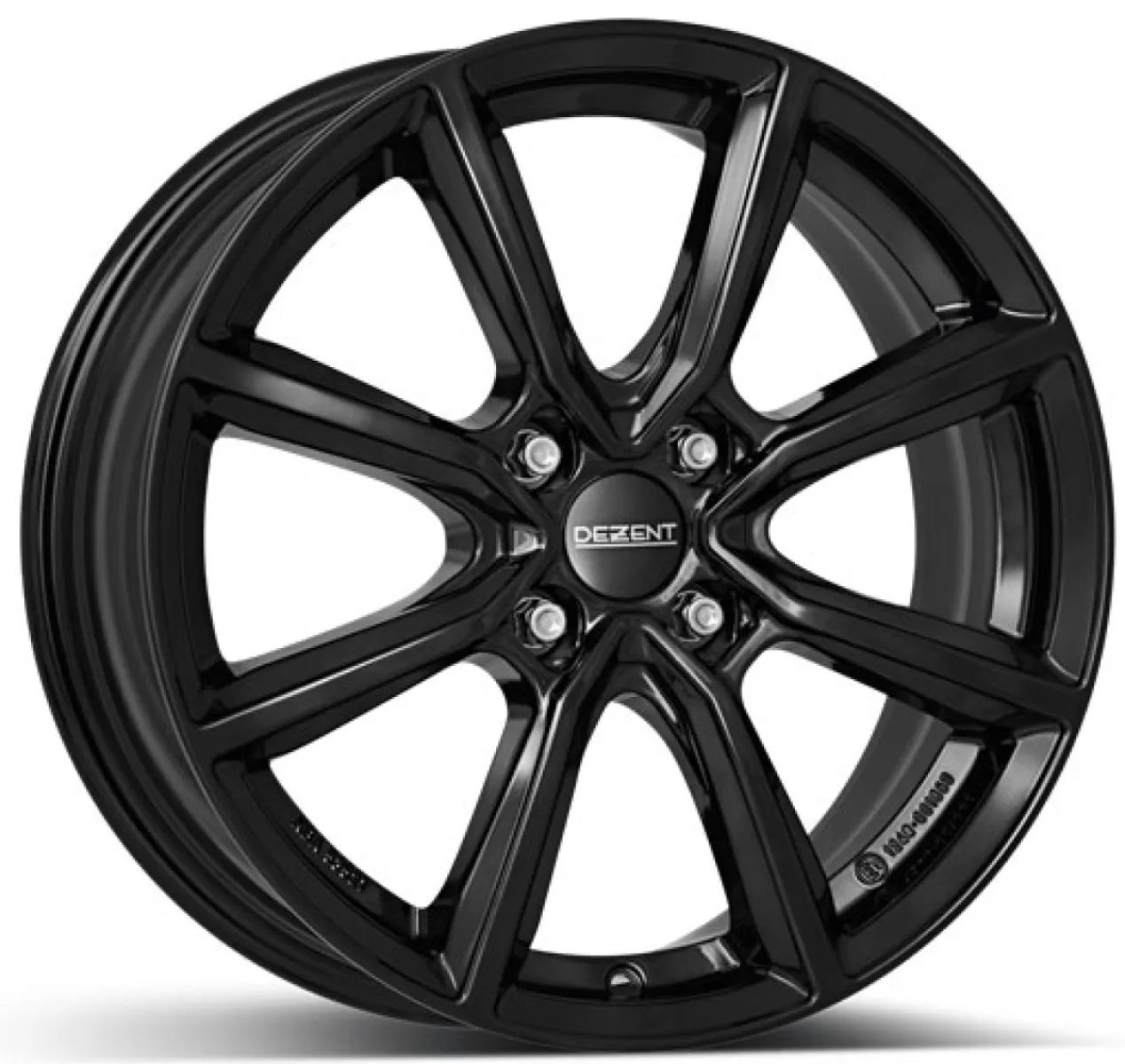 DEZENT TN black 6,5x17 4x108 ET32 Black