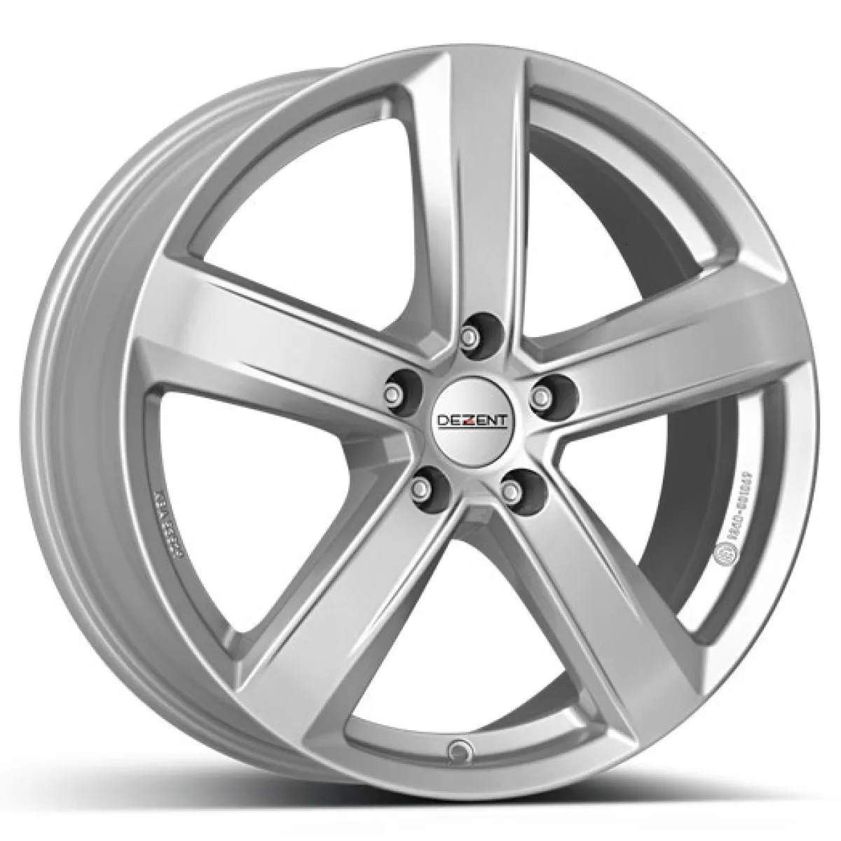 DEZENT TU silver 7,5x18 5x112 ET51 stříbrný lak