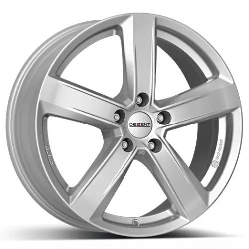 DEZENT TU silver 6x15 5x114,3 ET46 stříbrný lak