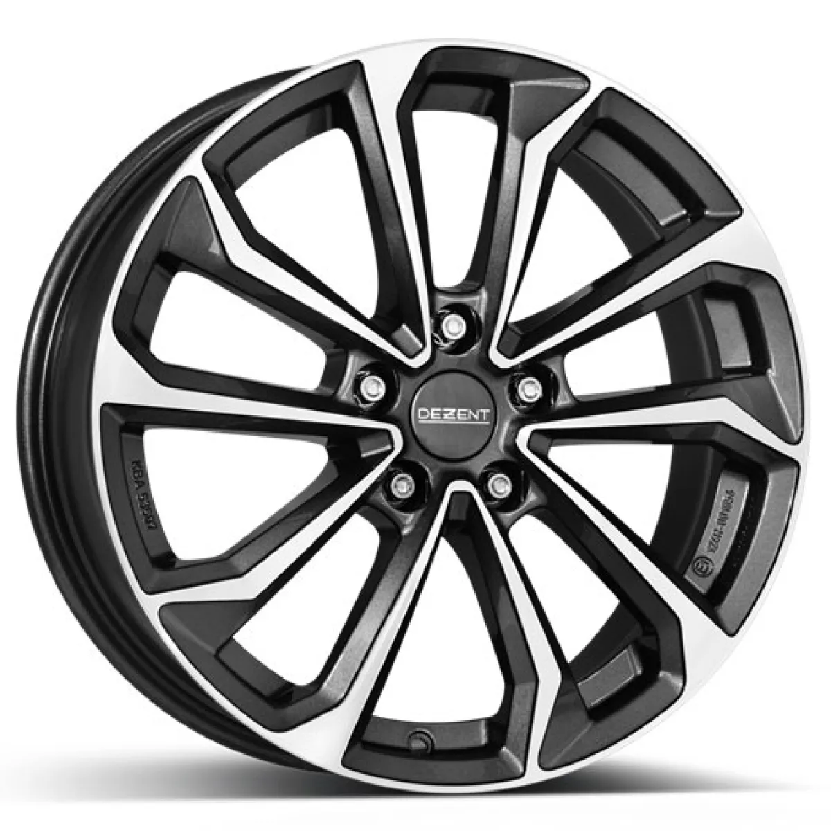 DEZENT KS dark 7,5x18 5x114,3 ET51 Gunmetal/polished