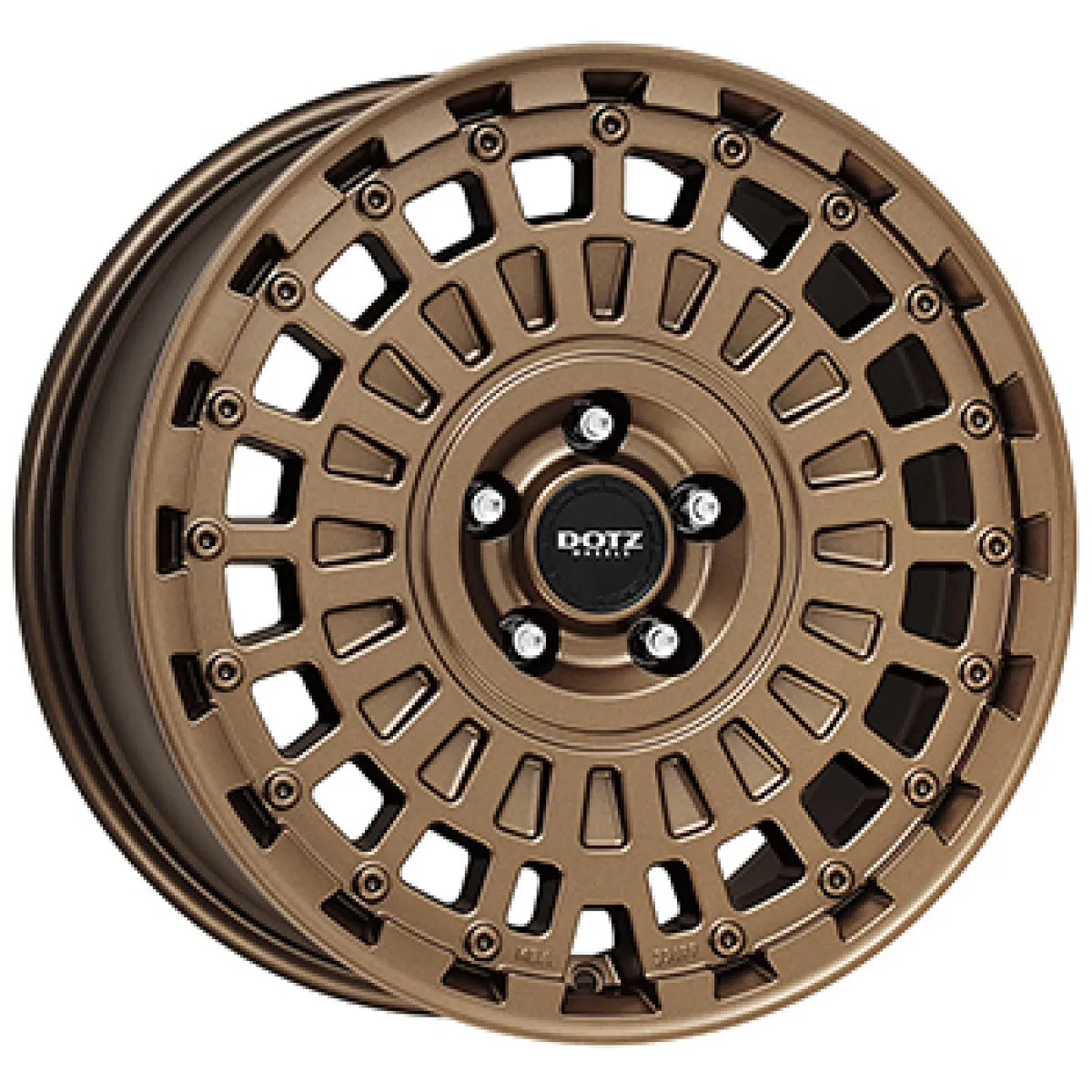 DOTZ 4X4 Talara bronze 8x18 6x139,7 ET20 CB106,1 Bronze matt