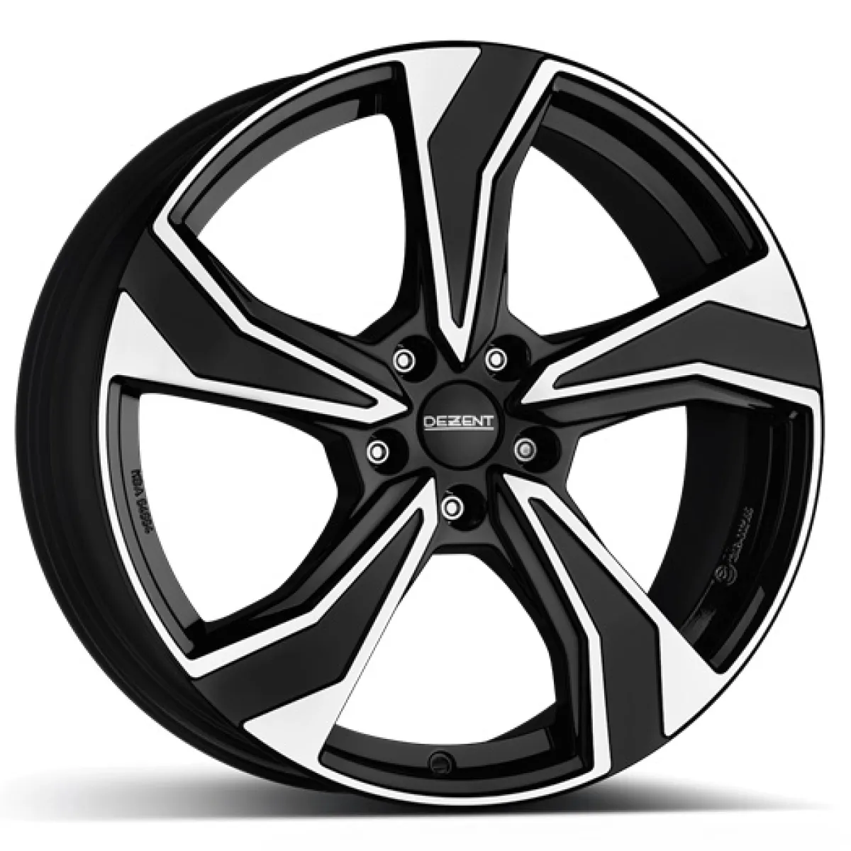 DEZENT KB dark 7x16 5x112 ET41 černý lak/leštěná čelní plocha