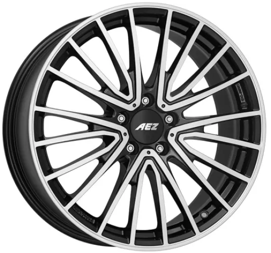 AEZ Berlin dark 7,5x19 5x112 ET40 černý lak/leštěná čelní plocha