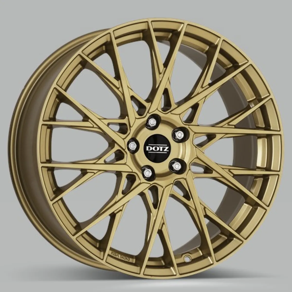 DOTZ Fuji gold 8x18 5x112 ET48 Gold