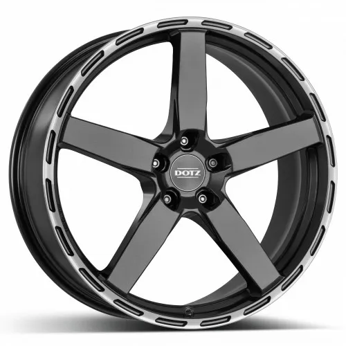 DOTZ MarinaBay dark 10x21 5x112 ET45 Gunmetal/polished lip
