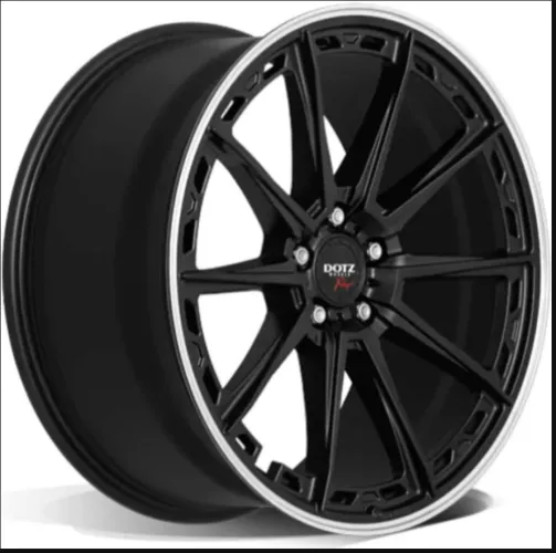 DOTZ Sonoma dark 8x20 5x112 ET27 Black matt/polished lip