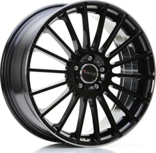 AVUS Racing AC-M03 8x19 5x114,3 ET40 Black Polish Lip