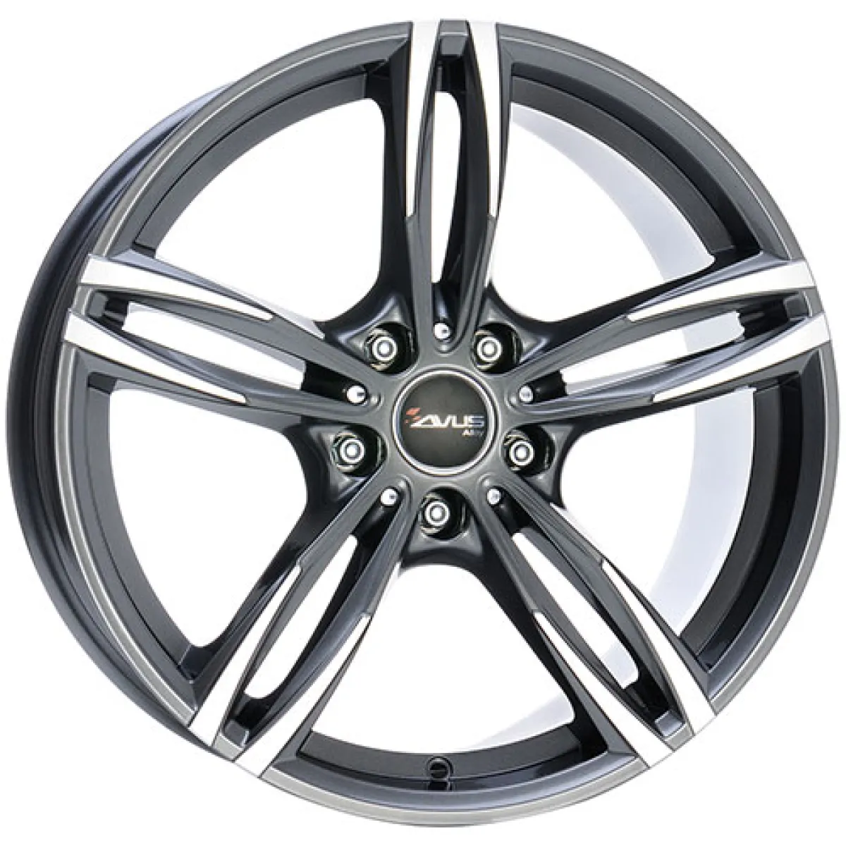 AVUS Racing AC-MB3 8x18 5x120 ET34 CB72,6 Anthracite Polished