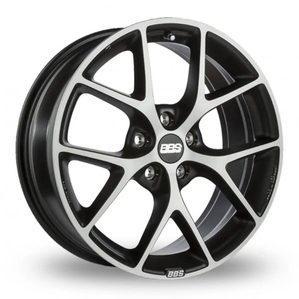 BBS SR 8x17 5x120 ET30 CB72,5 Vulcano Grau Diamantgedreht