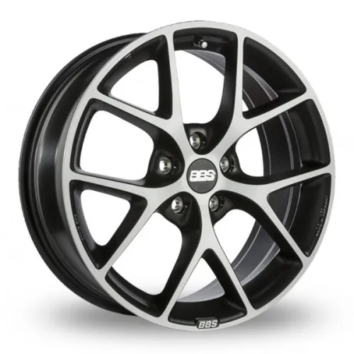 BBS SR 8x18 5x120 ET44 Vulcano Grau Diamantgedreht