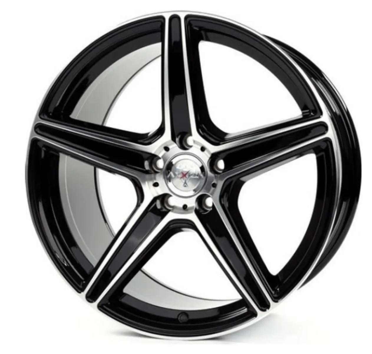 AXXION AX7 SUPER CONCAVE 10,5x20 5x112 ET15 CB66,6 Schwarz Hochglanzpoliert (SP plus)