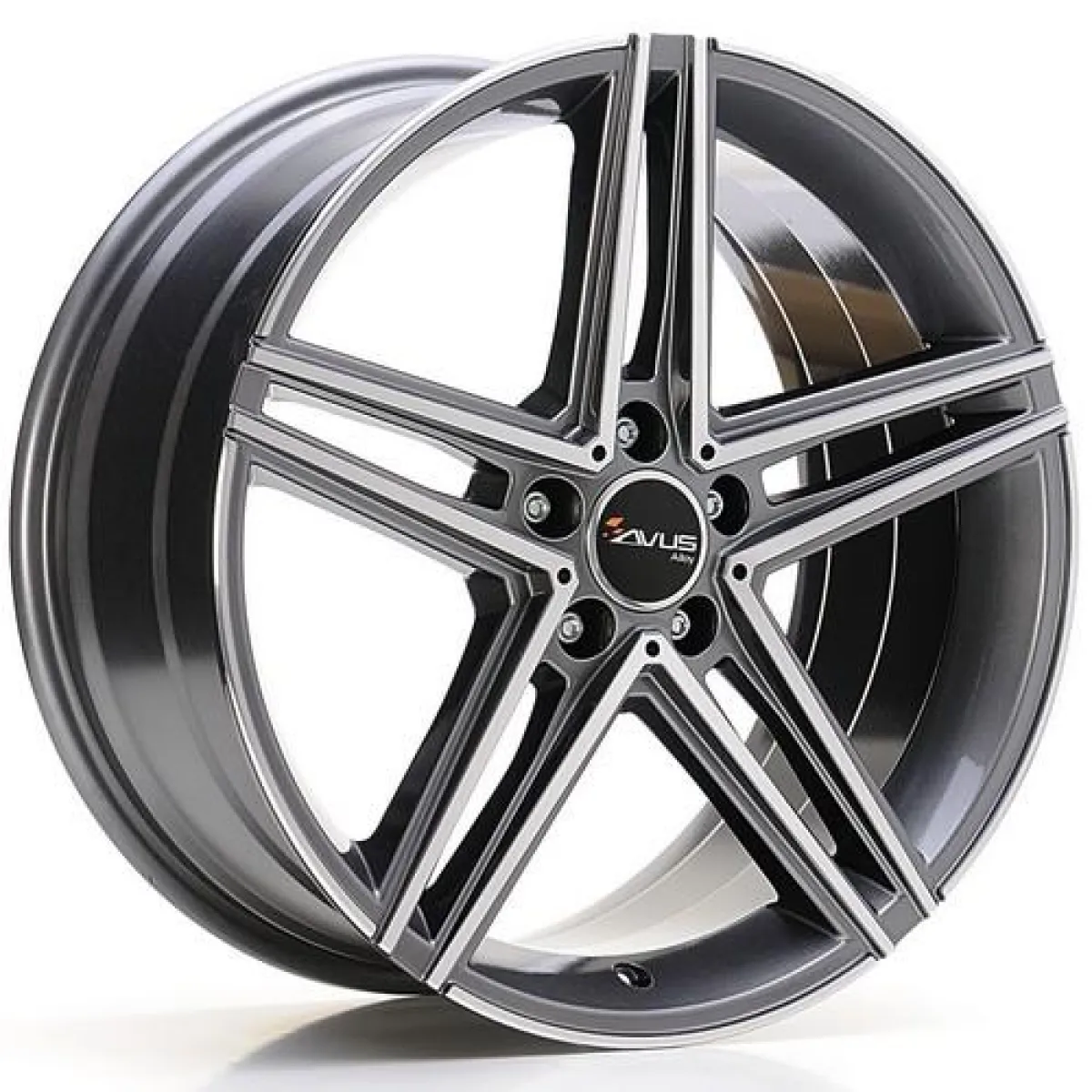 AVUS Racing AC-515 9,5x19 5x112 ET45 CB66,6 Anthracite Polished