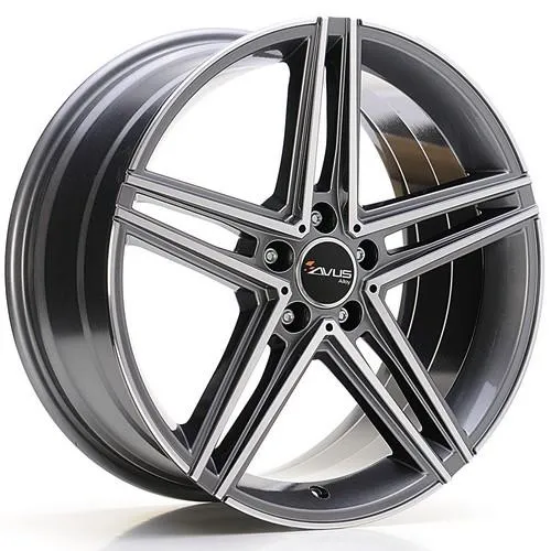 AVUS Racing AC-515 9,5x19 5x112 ET45 Anthracite Polished
