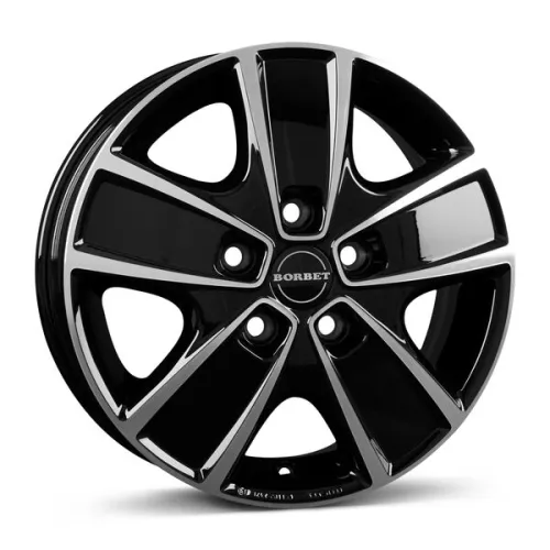 BORBET CWG 6x16 5x118 ET68 CB71,1 Black Polished