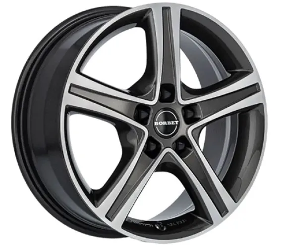BORBET CWD 6,5x16 5x114,3 ET52 Mistral Anthracite Glossy Polished