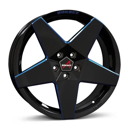 BORBET A 8x18 5x112 ET37 CB66,6 Black Matt