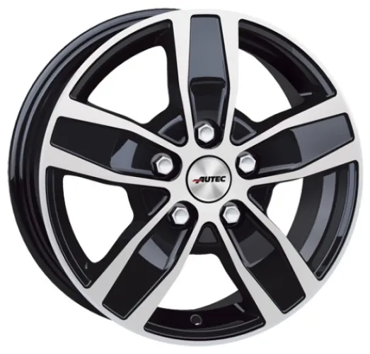AUTEC QUANTRO 6,5x16 5x120 ET51 Schwarz Poliert
