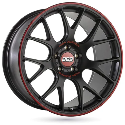 BBS CH-R 9x20 5x112 ET13 NĂśRBURGRING EDITION - Schwarz Matt