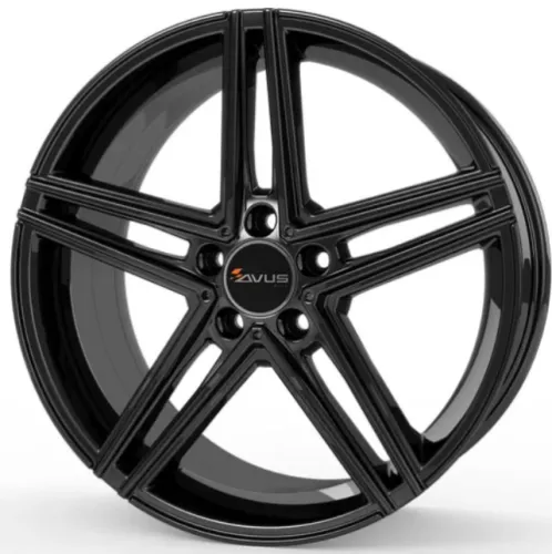 AVUS Racing AC-515 7,5x17 5x112 ET52,5 CB66,6 Black Polished