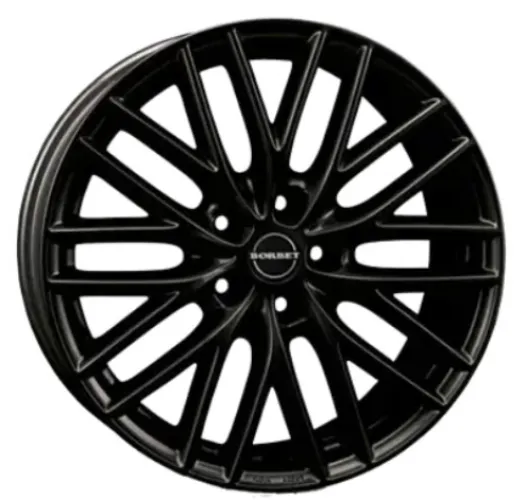 BORBET BS5 8x18 5x112 ET50 Black Glossy