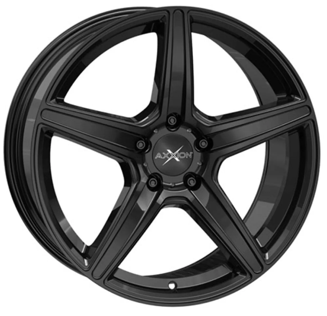AXXION AX7 SUPER CONCAVE 9x19 5x112 ET30 CB72,6 Mattschwarz Lackiert (SW)