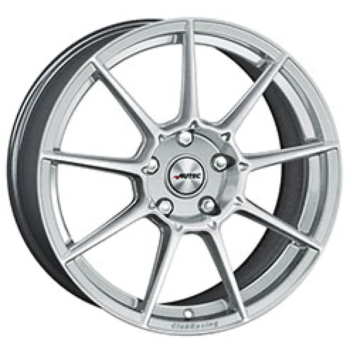 AUTEC CLUBRACING 8,5x18 5x114,3 ET45 CB70 HYPER SILBER