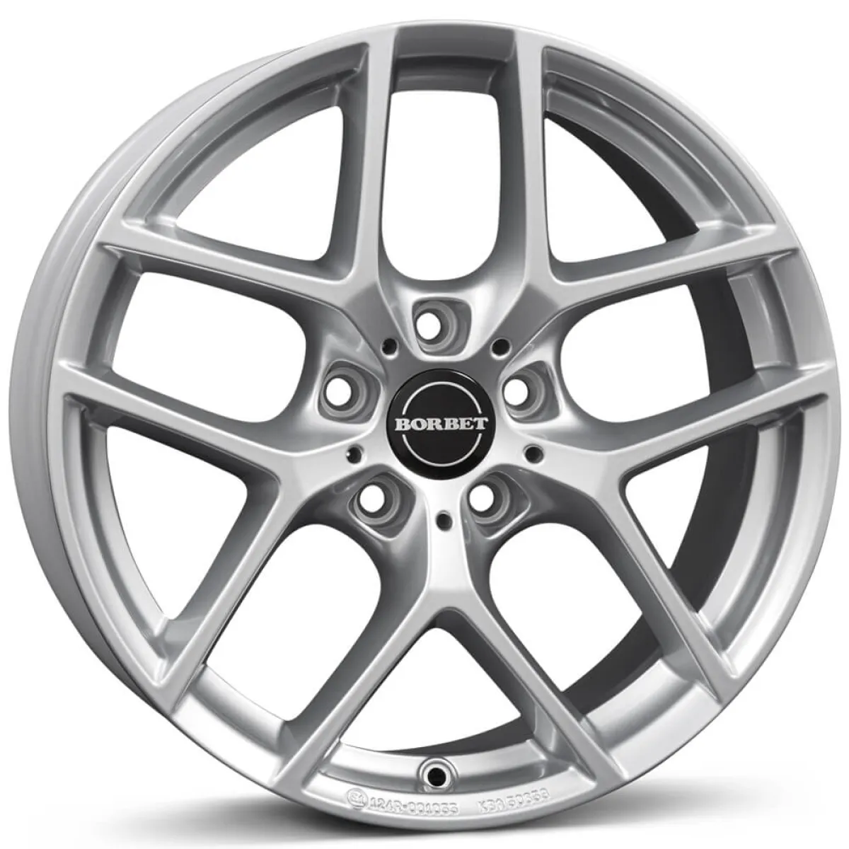 BORBET Y 7x16 5x112 ET48 CB57,1 Crystal Silver