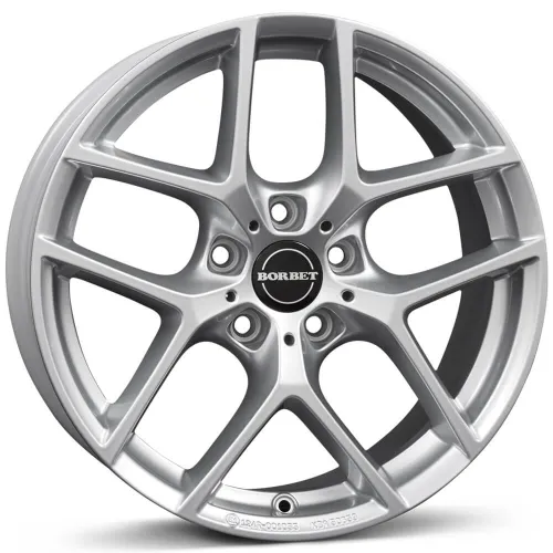 BORBET Y 7,5x17 5x114,3 ET47 Crystal Silver
