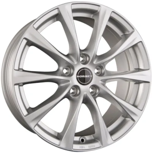 BORBET RE 8x18 5x112 ET48 Brilliant Silver