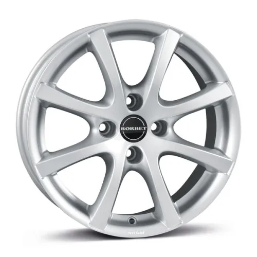 BORBET LV4 5,5x14 4x100 ET43 Crystal Silver